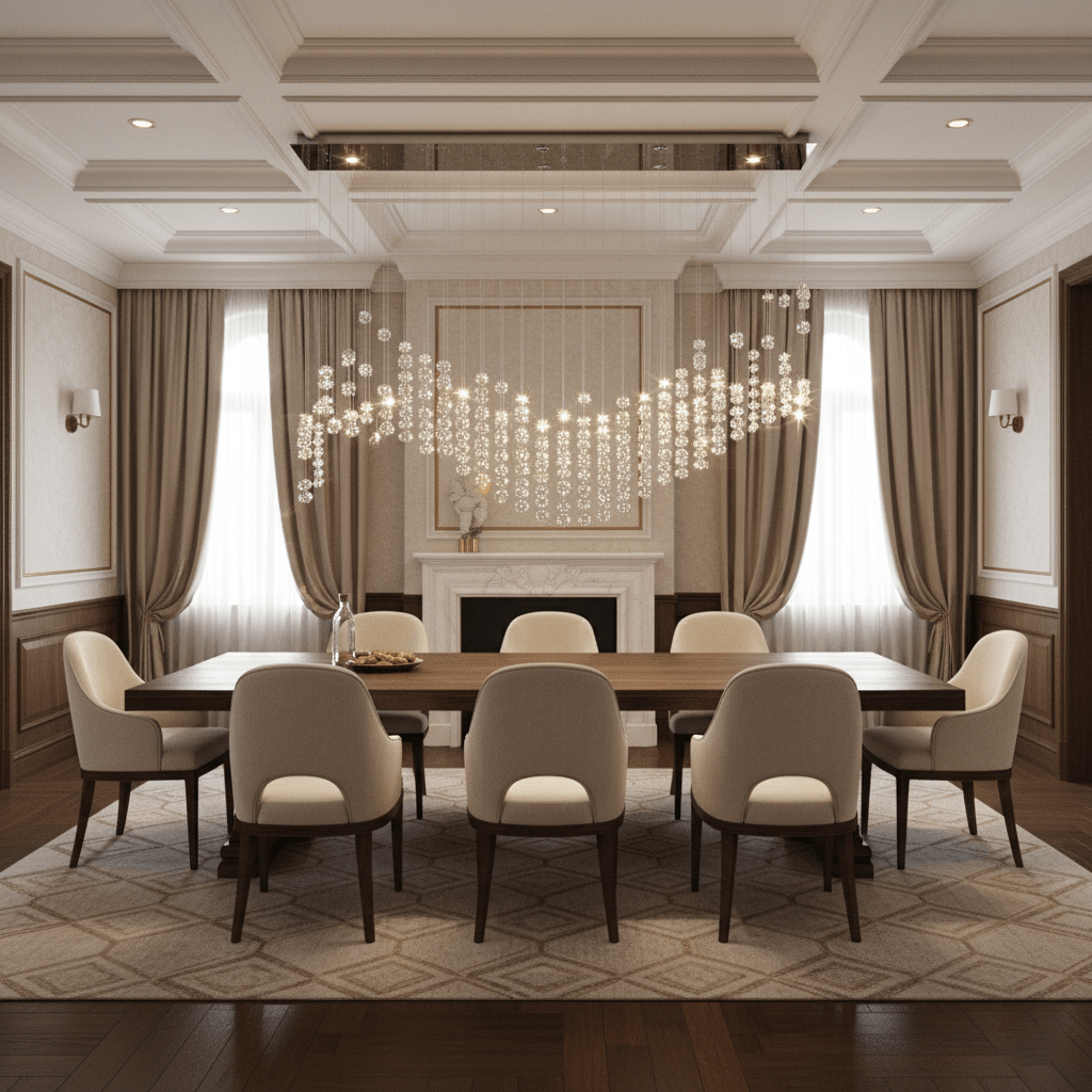 Elmsley Raw Crystal Chandelier