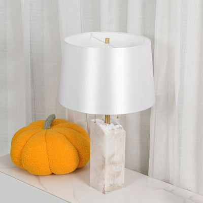 Gaveth Minimalist Alabaster Table Lamp