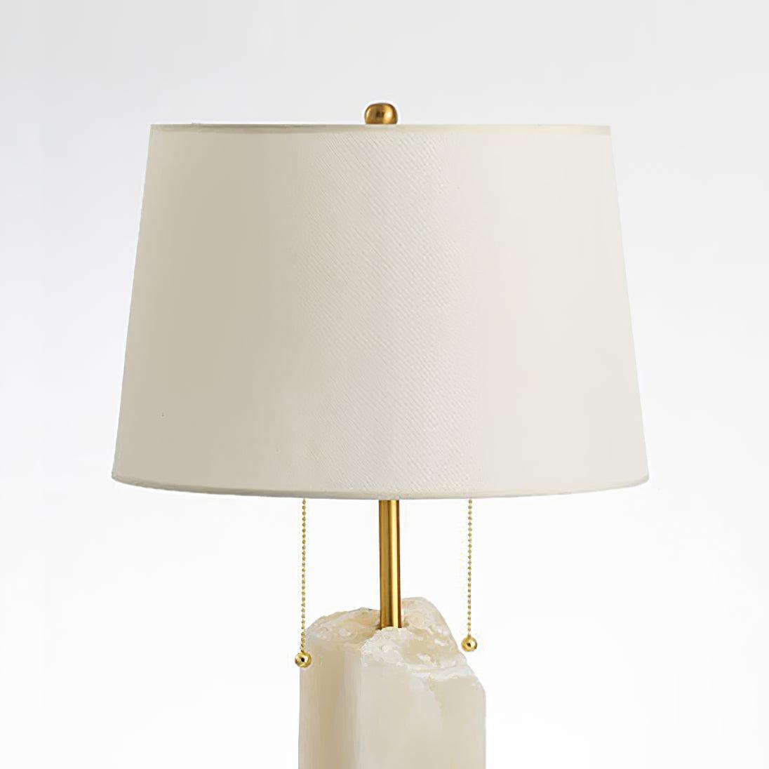 Gaveth Minimalist Alabaster Table Lamp