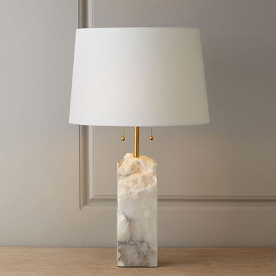 Gaveth Minimalist Alabaster Table Lamp