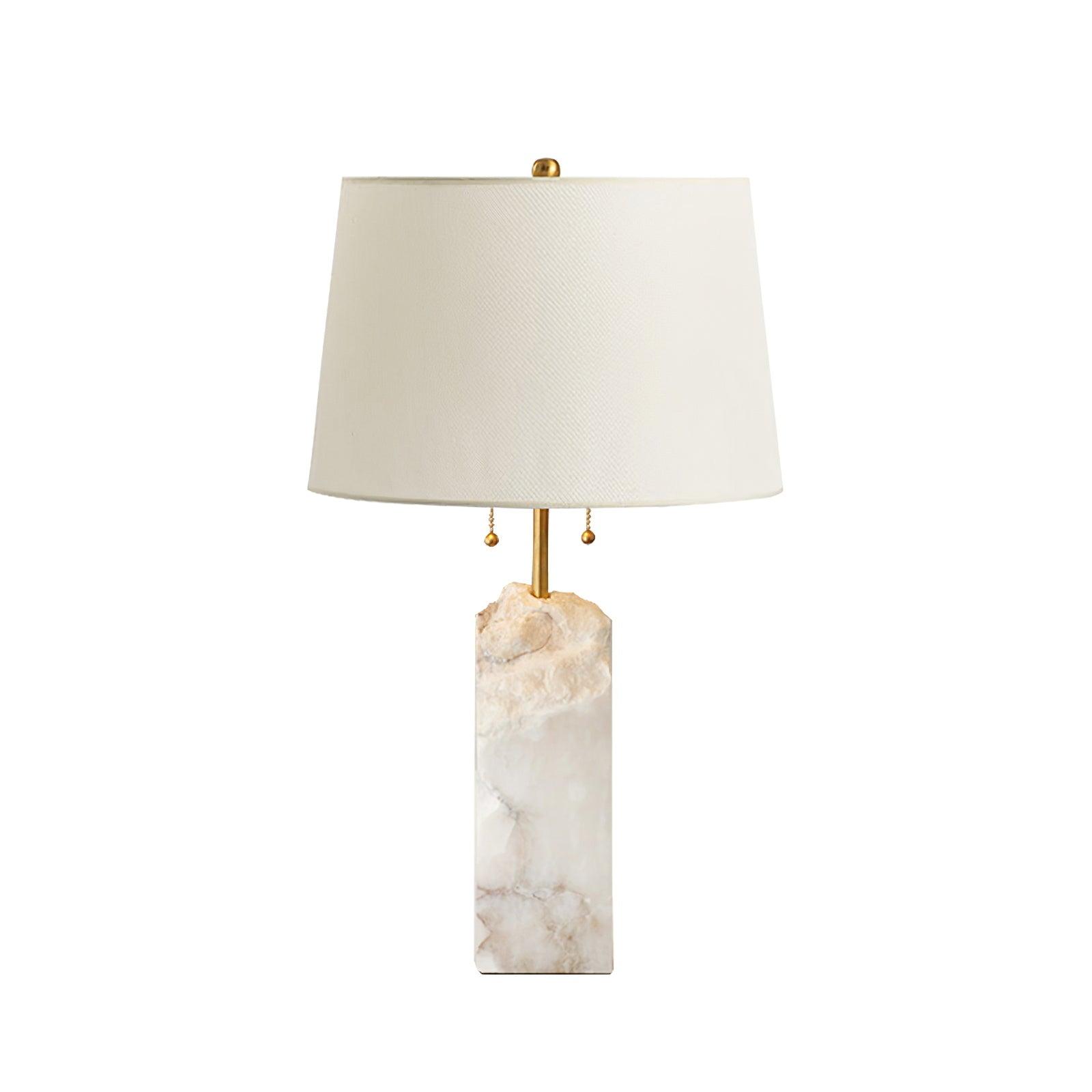 Gaveth Minimalist Alabaster Table Lamp