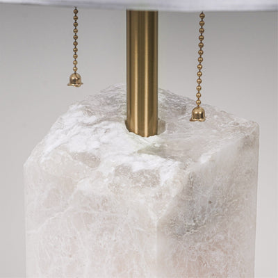 Gaveth Minimalist Alabaster Table Lamp