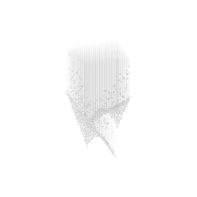Elmsley Raw Crystal Chandelier