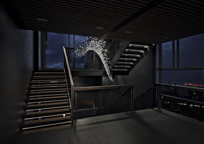 Elmsley Raw Crystal Chandelier