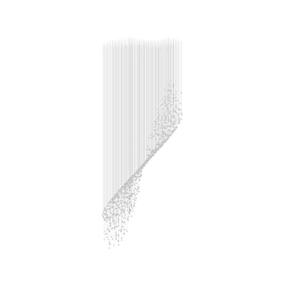 Elmsley Raw Crystal Chandelier