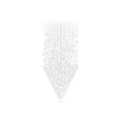 Elmsley Raw Crystal Chandelier