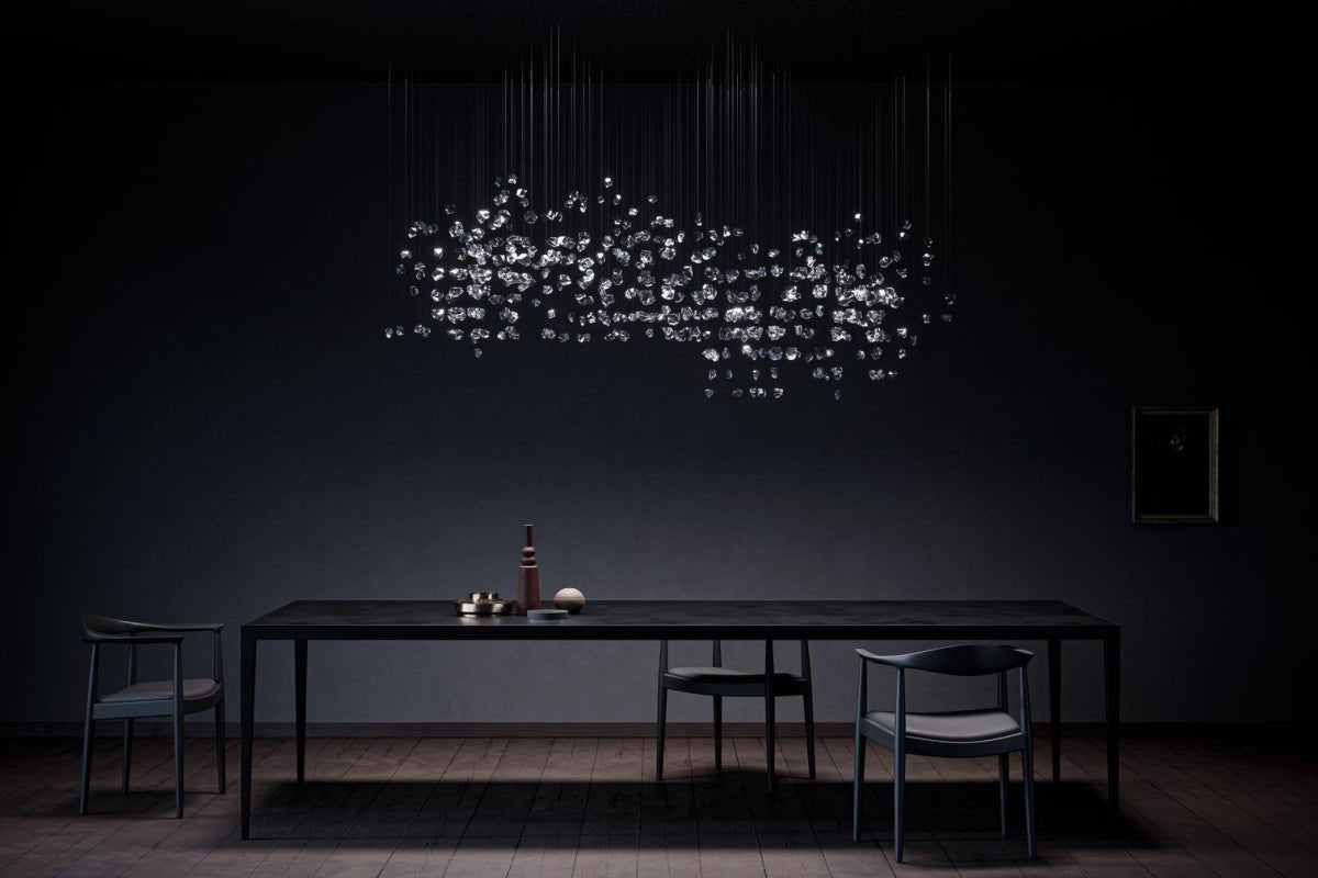 Elmsley Raw Crystal Chandelier