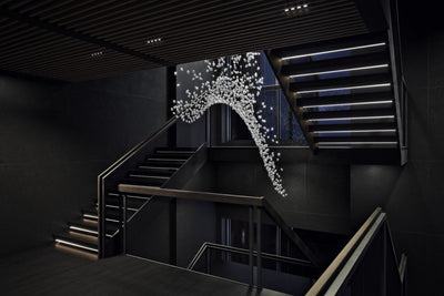 Elmsley Raw Crystal Chandelier