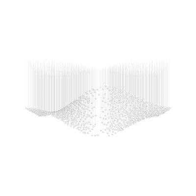 Elmsley Raw Crystal Chandelier