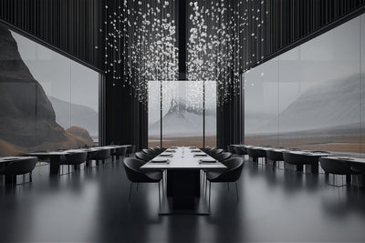 Elmsley Raw Crystal Chandelier