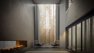 Elmsley Raw Crystal Chandelier
