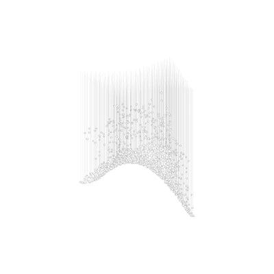 Elmsley Raw Crystal Chandelier