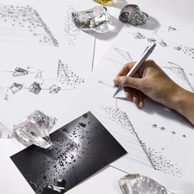 Elmsley Raw Crystal Chandelier