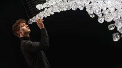 Elmsley Raw Crystal Chandelier