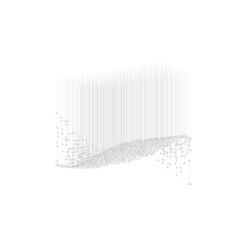 Elmsley Raw Crystal Chandelier