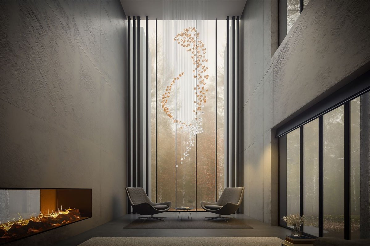 Elmsley Raw Crystal Chandelier