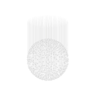 Elmsley Raw Crystal Chandelier