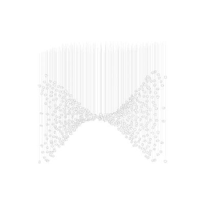 Elmsley Raw Crystal Chandelier