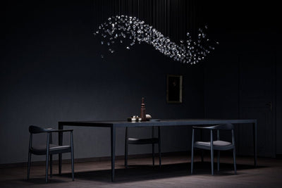 Elmsley Raw Crystal Chandelier