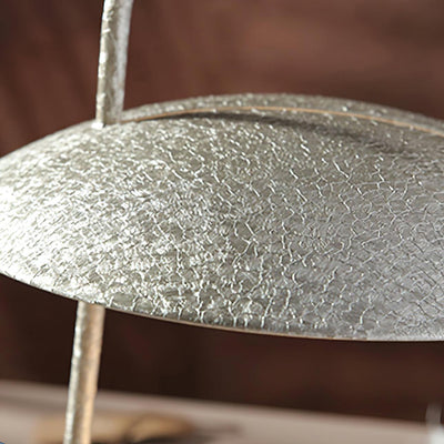 Solaran Gray Contemporary Table Lamp