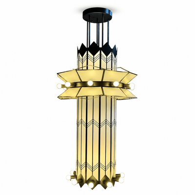 Elvior Art Deco Pendant Chandelier