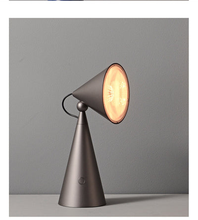Rechargeable Cone Table Lamp
