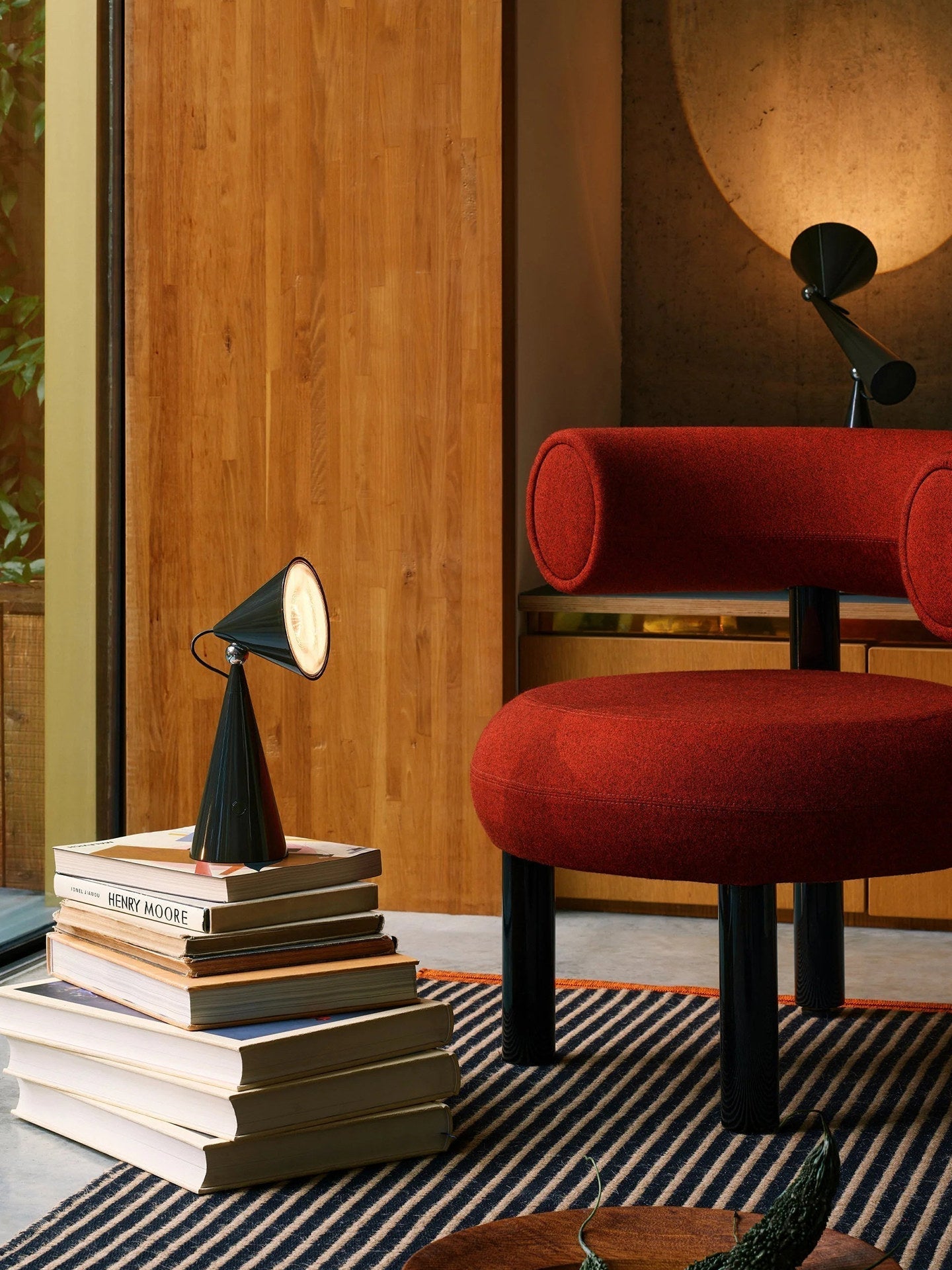 Rechargeable Cone Table Lamp