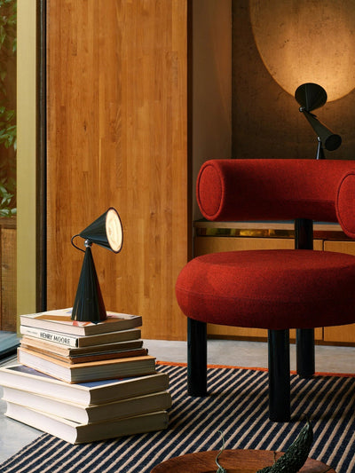 Rechargeable Cone Table Lamp