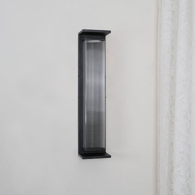 Erivan Rectangular Box Outdoor Wall Lamp