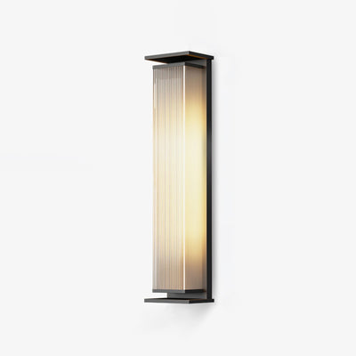 Erivan Rectangular Box Outdoor Wall Lamp