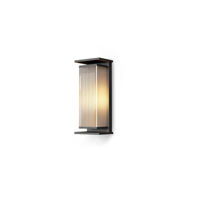 Erivan Rectangular Box Outdoor Wall Lamp