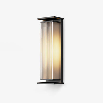 Erivan Rectangular Box Outdoor Wall Lamp