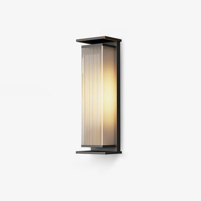 Erivan Rectangular Box Outdoor Wall Lamp