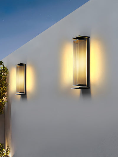 Cesilila Vertical Glass Wall Light