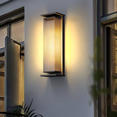 Cesilila Vertical Glass Wall Light