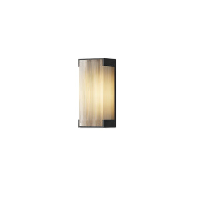 Elaerielle Unique Rectangular Solar Outdoor Wall Light