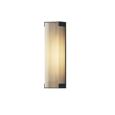 Elaerielle Unique Rectangular Solar Outdoor Wall Light