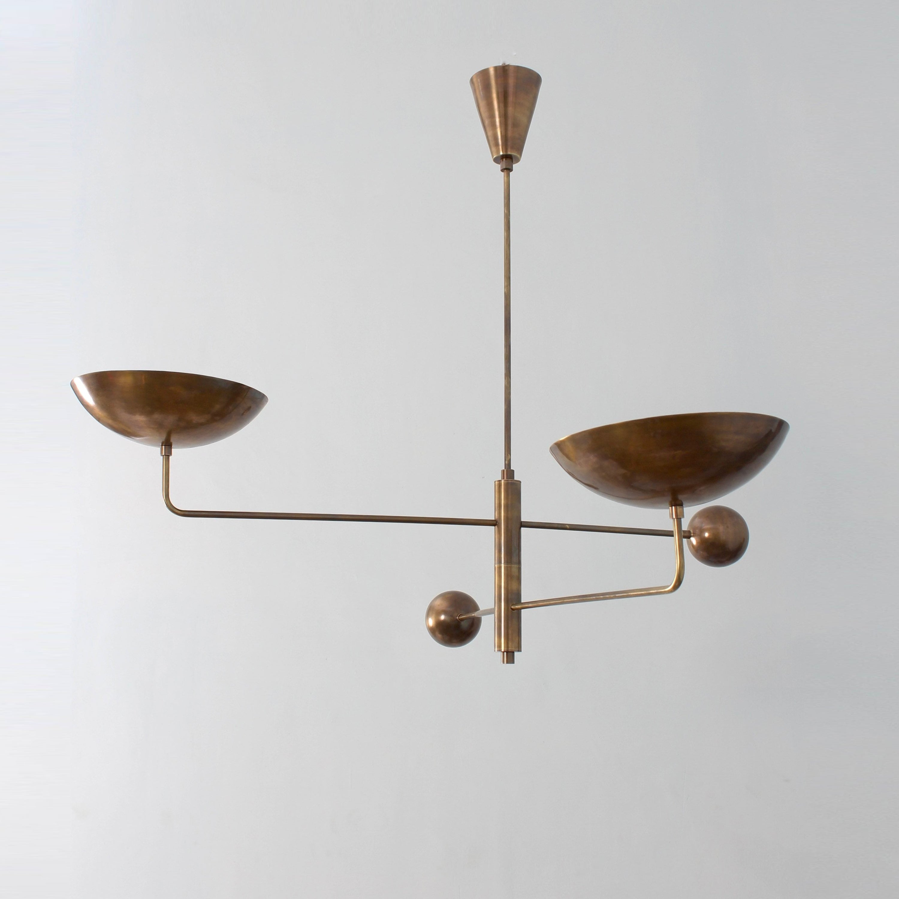 Silva  Sculptural Industrial Chandelier