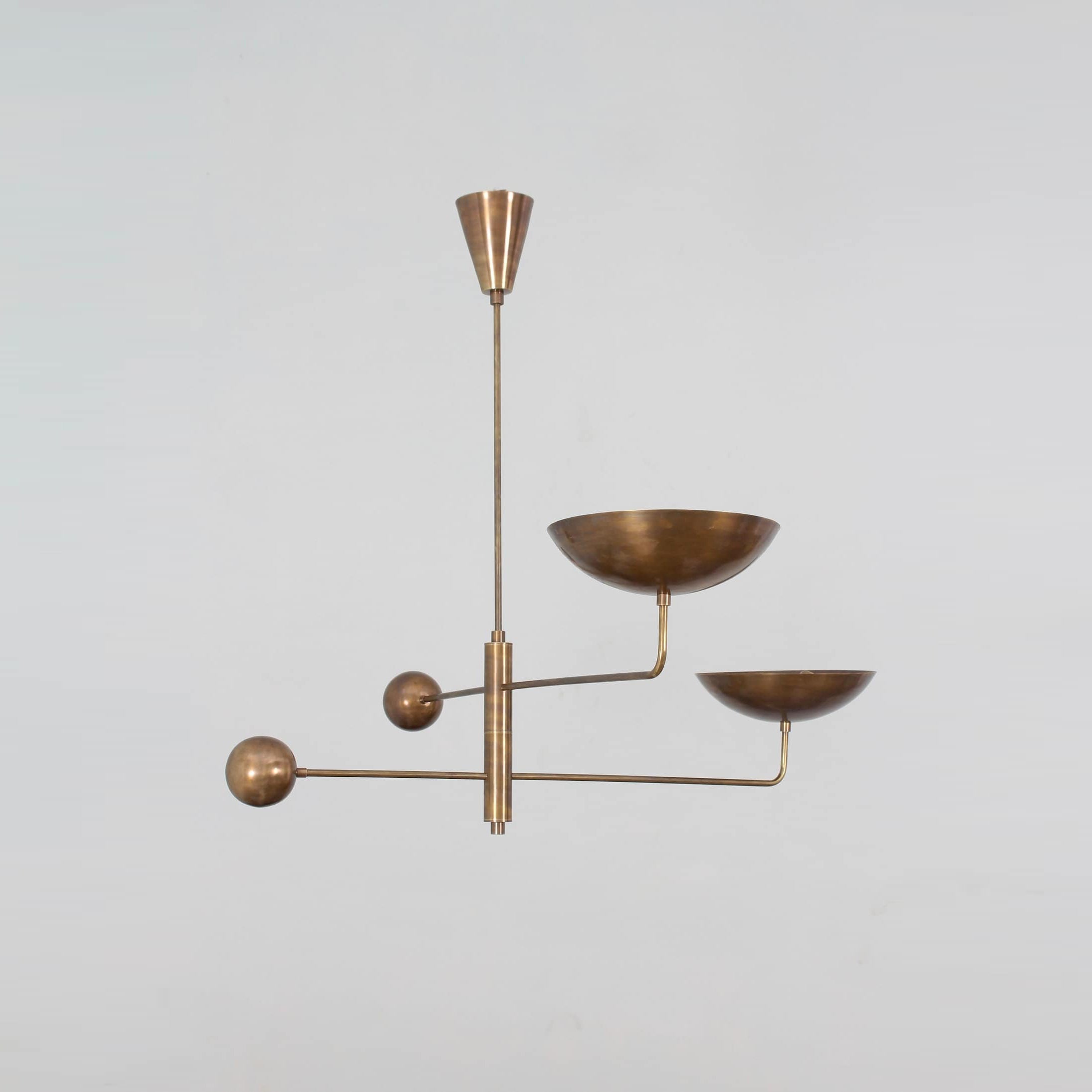 Silva  Sculptural Industrial Chandelier