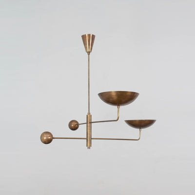 Silva  Sculptural Industrial Chandelier