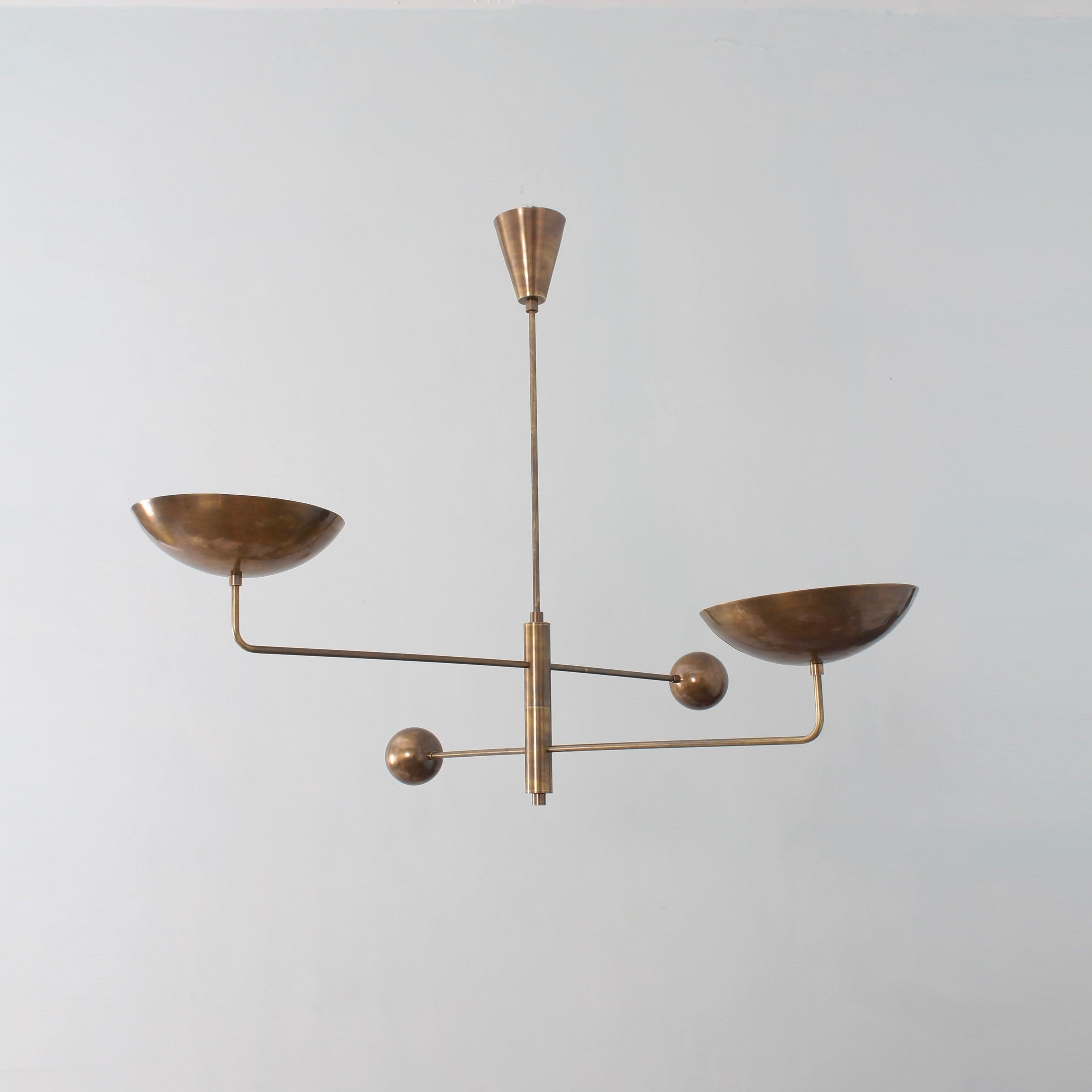 Silva  Sculptural Industrial Chandelier