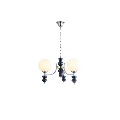 Miraena Chandelier Regal Orb Frosted