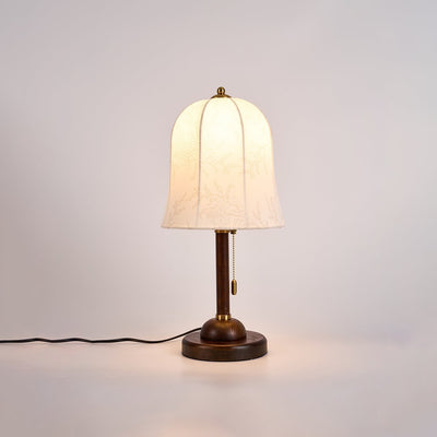 Holden Vintage Wood Table Lamp
