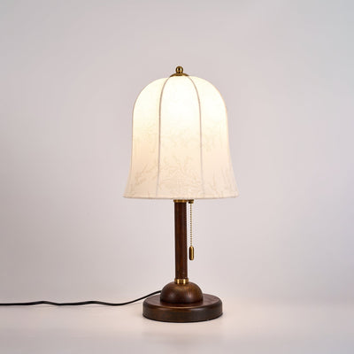 Holden Vintage Wood Table Lamp
