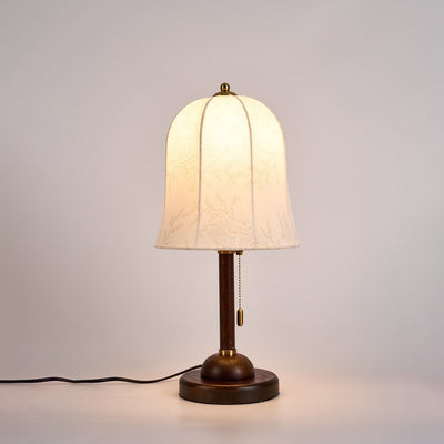Holden Vintage Wood Table Lamp