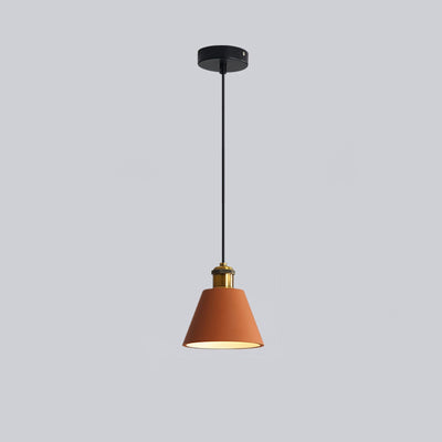 Trio Industrial Resin Pendant Lamp