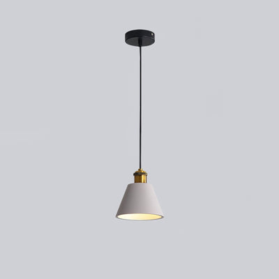 Trio Industrial Resin Pendant Lamp