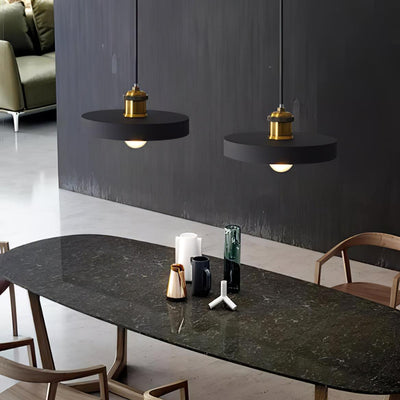 Trio Industrial Resin Pendant Lamp