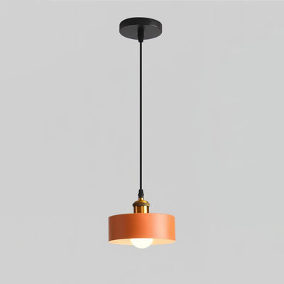 Trio Industrial Resin Pendant Lamp