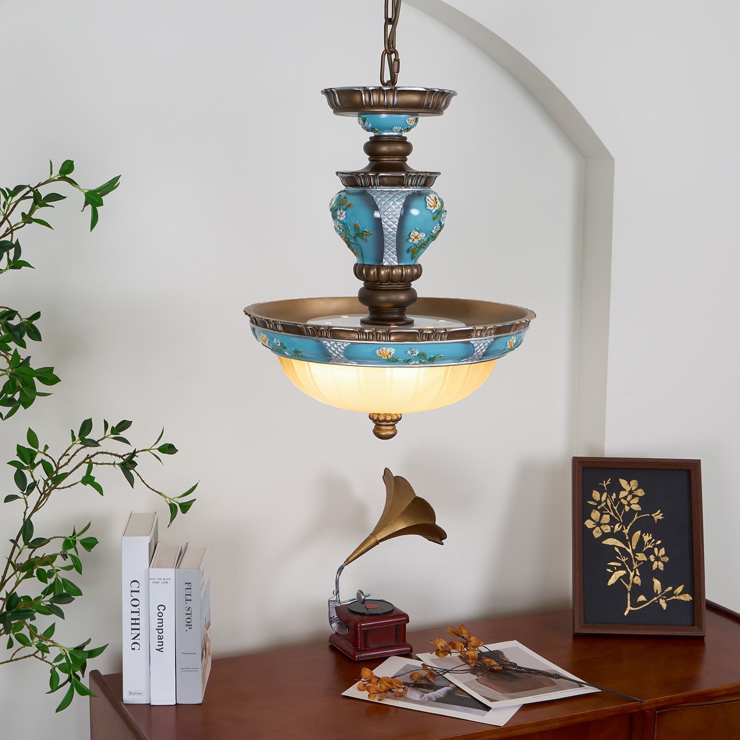 Galdo Retro Resin Pendant Light